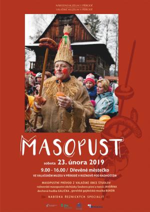 Masopust - 23. 2. 2019 Rožnov pod Radhoštěm 1
