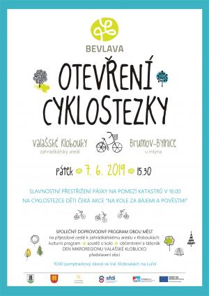 Otevření cyklostezky z Valašských Klobouk do Brumova-Bylnice - 7. 6. 2019