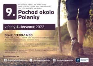 9. ročník akce Pochod okolo Polanky - 5. 7. 2022 1