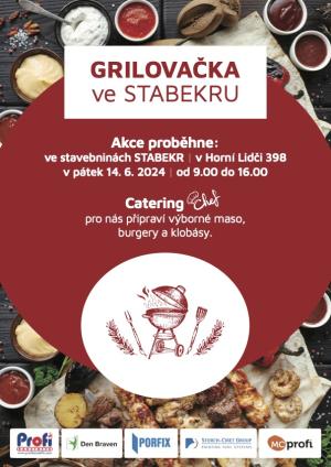 Plakát - STABEKR - grilovačka