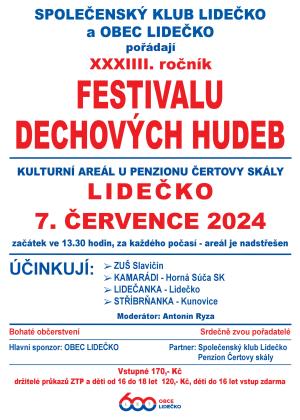 Festival dechových hudeb - 7. 7. 2024 Lidečko 1