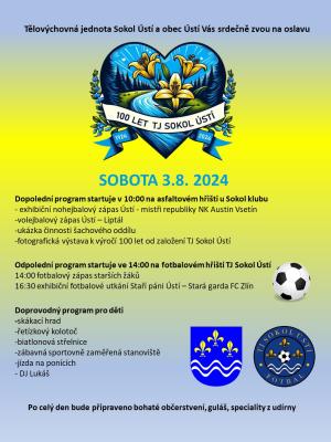 100 let TJ Sokol Ústí - 3. 8. Ústí 1