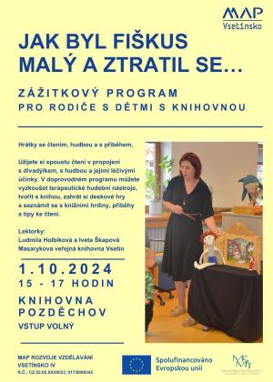 Zážitkový program pro rodiče s dětmi s knihovnou - 1. 10. 2024 Pozděchov 1