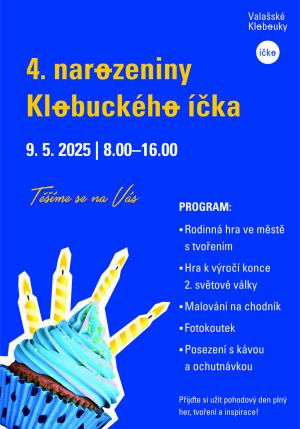 4. narozeniny Klobouckého íčka - 9. 5. 2025 Valašské Klobouky 1