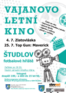 Vajanovo letní kino: Top Gun: Maverick - 25. 7. 2025 Študlov 1