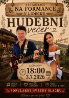 Hudební večer v Restauraci na Formance - 3. 7. 2026 Lidečko 1