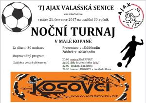 Noční turnaj v malé kopané - Valašská Senice 1
